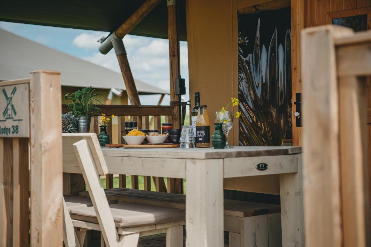 Dutchen Erfgoedpark De Hoop Glamping Hotel Uitgeest Buitenkant foto