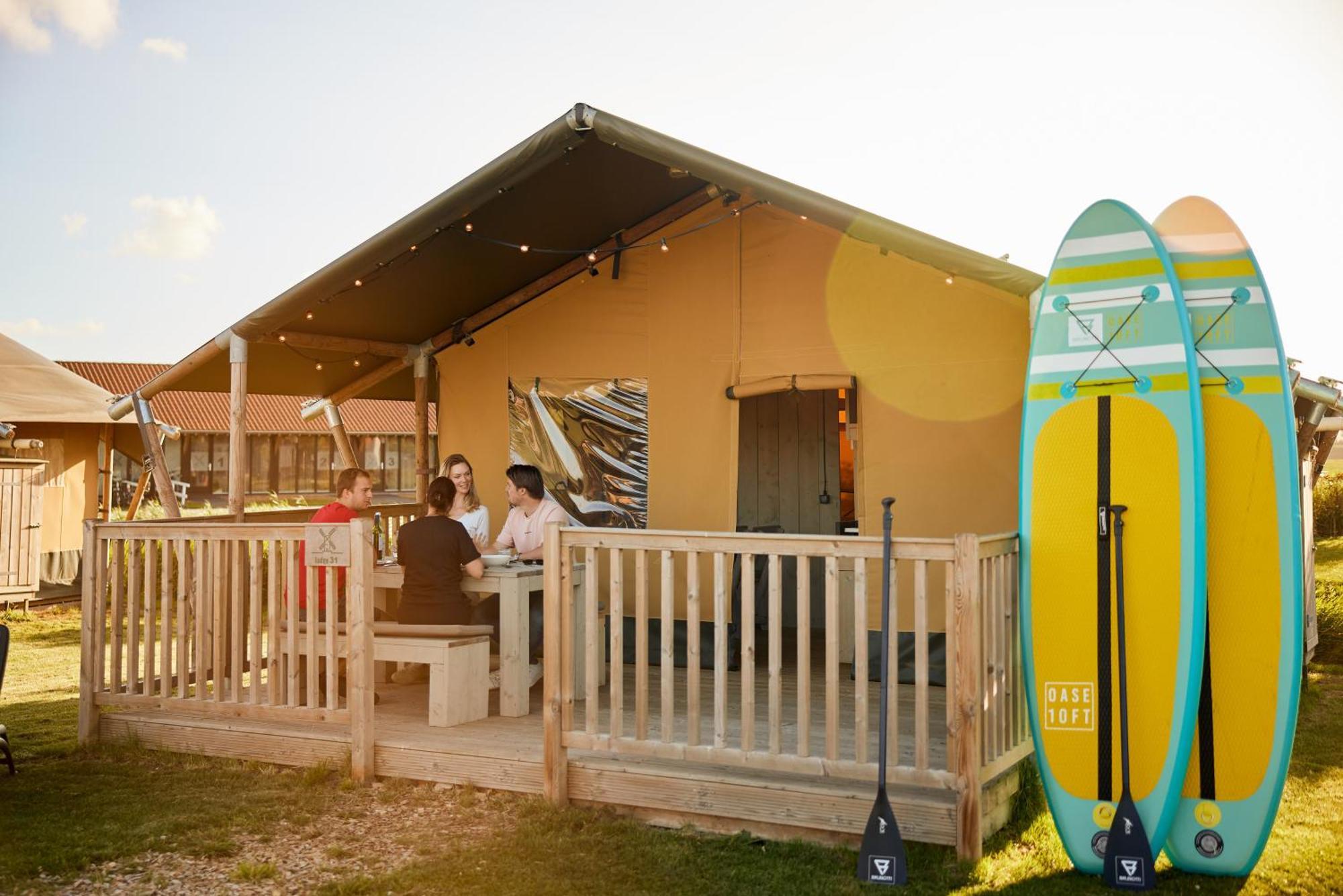 Dutchen Erfgoedpark De Hoop Glamping Hotel Uitgeest Buitenkant foto